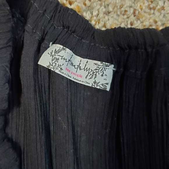 Free People lace trimmed trapeze dress - Picture 9 of 9